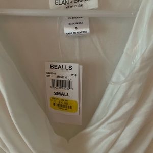 White dressy tank top.